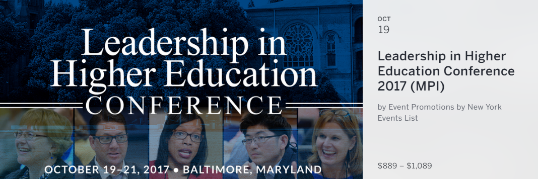 Advance Your Academic Leadership Skills
To excel in your leadership responsibilities at your school, join other like-minded colleagues and pacemakers at the Leadership in Higher Education Conference.